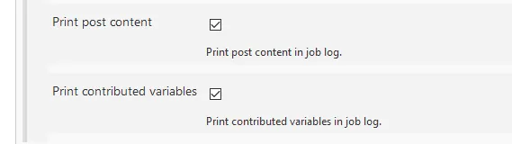 Print post content